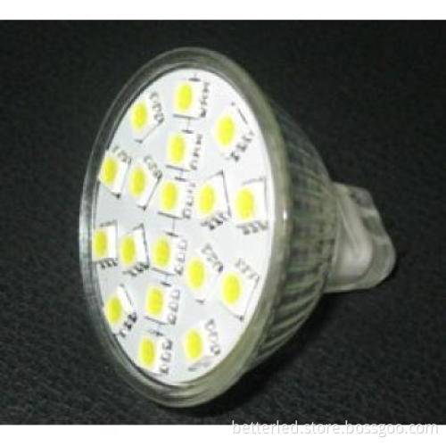 MR16 SMD 5050 LED spotlight with high power